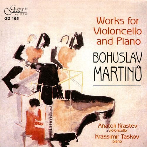 

CD диск Martinu / Krastev / Taskov: Works for Violin Cello & Piano