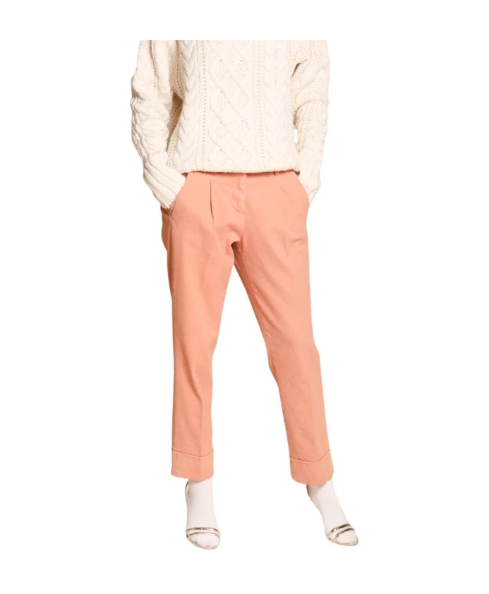 

Розовые брюки-чиносы в форме морковки Mason'S, розовый