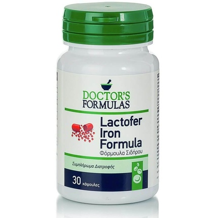 

Lactofer Iron Formula микрокапсулированное железо 30 капсул, Doctor'S Formulas