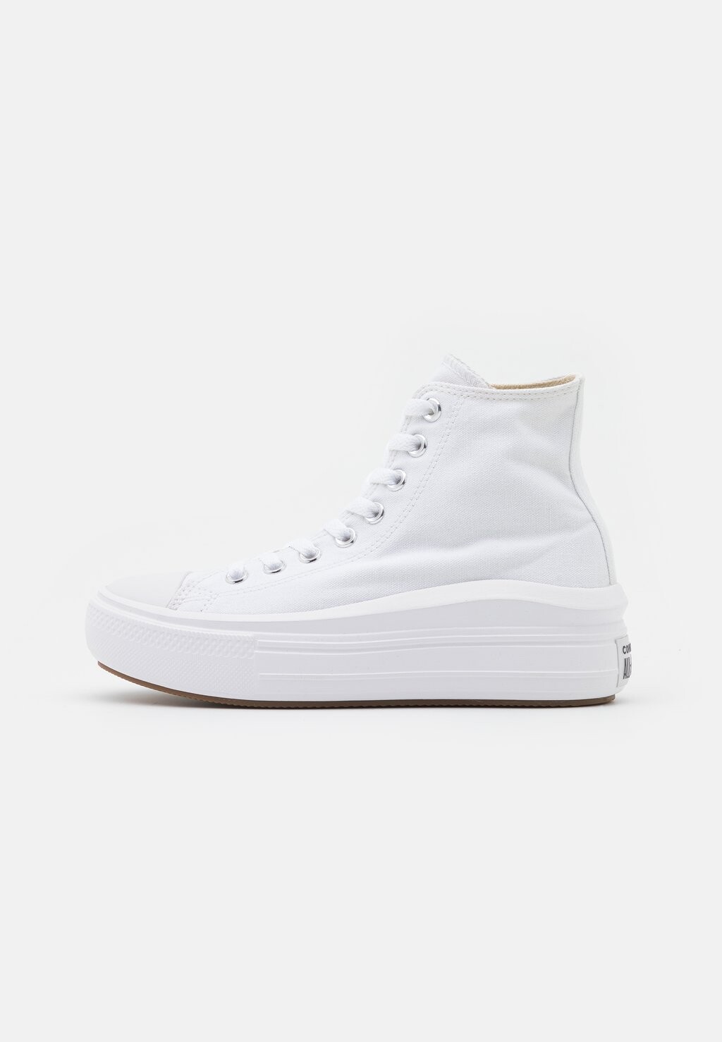Высокие кроссовки Converse Chuck Taylor All Star Move, белый / натуральная слоновая кость