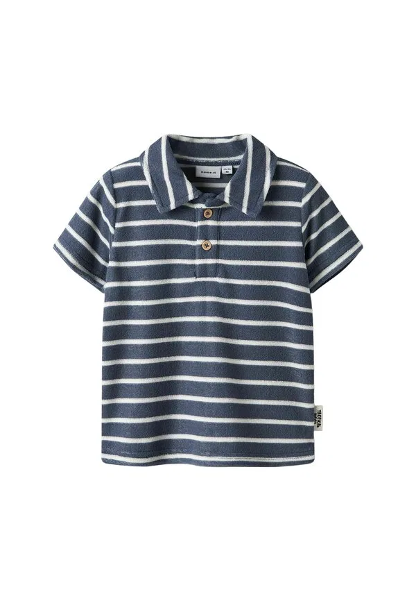 Рубашка поло стандартного кроя poloshirt Name It, Vintage Indigo — фото 3