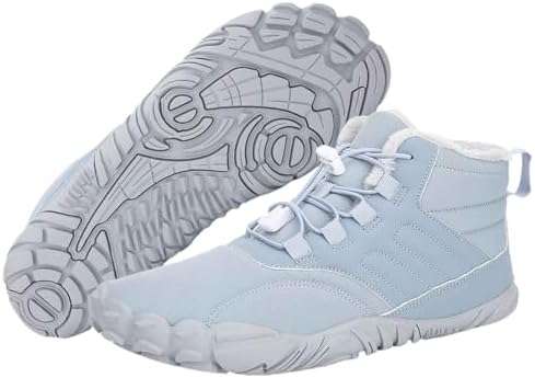 

Зимние Ботинки MIOKUKO для Ходьбы, Мужские и Женские, Пятипалые Минималистичные Ботинки, E 7.5 Women/5.5 Men