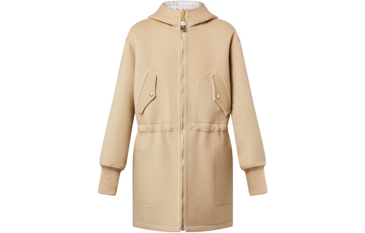 

Пальто женское хаки Louis Vuitton