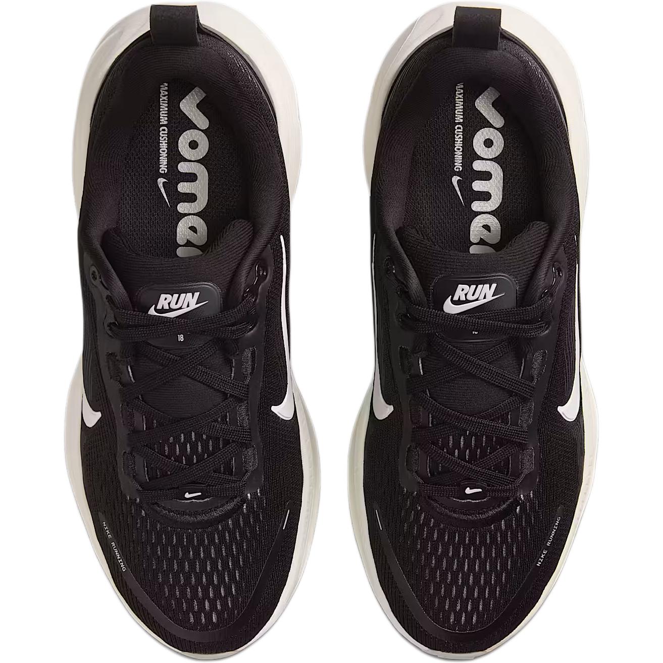 Детские кроссовки Vomero 18 с антискользящей подошвой и износостойким верхом Nike, черный/белый — фото 4