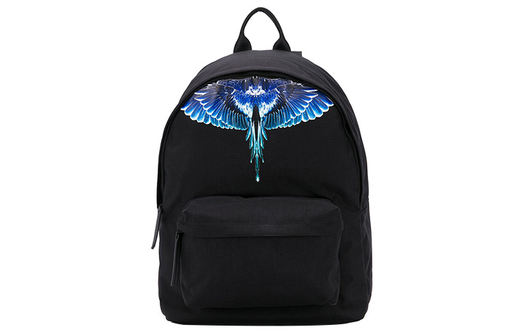 

Marcelo Burlon Черный рюкзак из нейлона для мужчин, Black