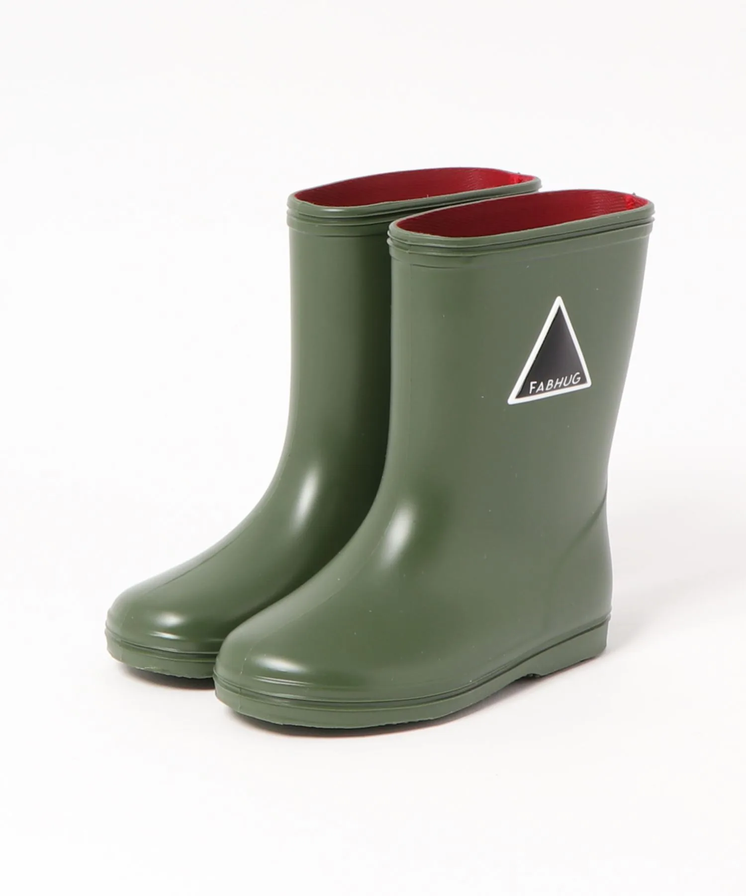 Детские резиновые сапоги FABHUG Triangle▲BOOTS хаки