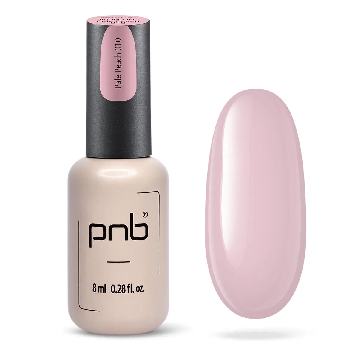 Гель-база для наращивания ногтей PNB Builder Base Gel «Pale Peach», 8 мл Pnb Professional Nail Boutique