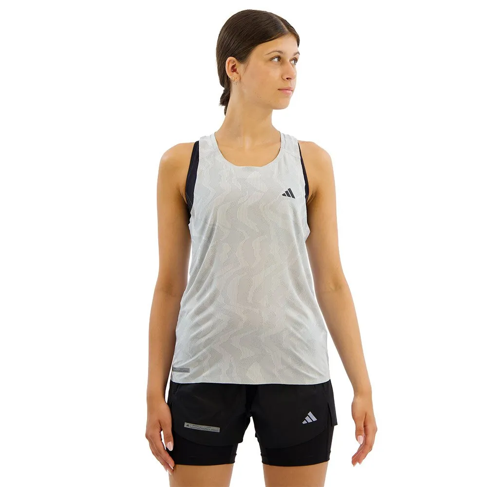 

Футболка adidas Ultimate Airchill Engineered Running, серебряный