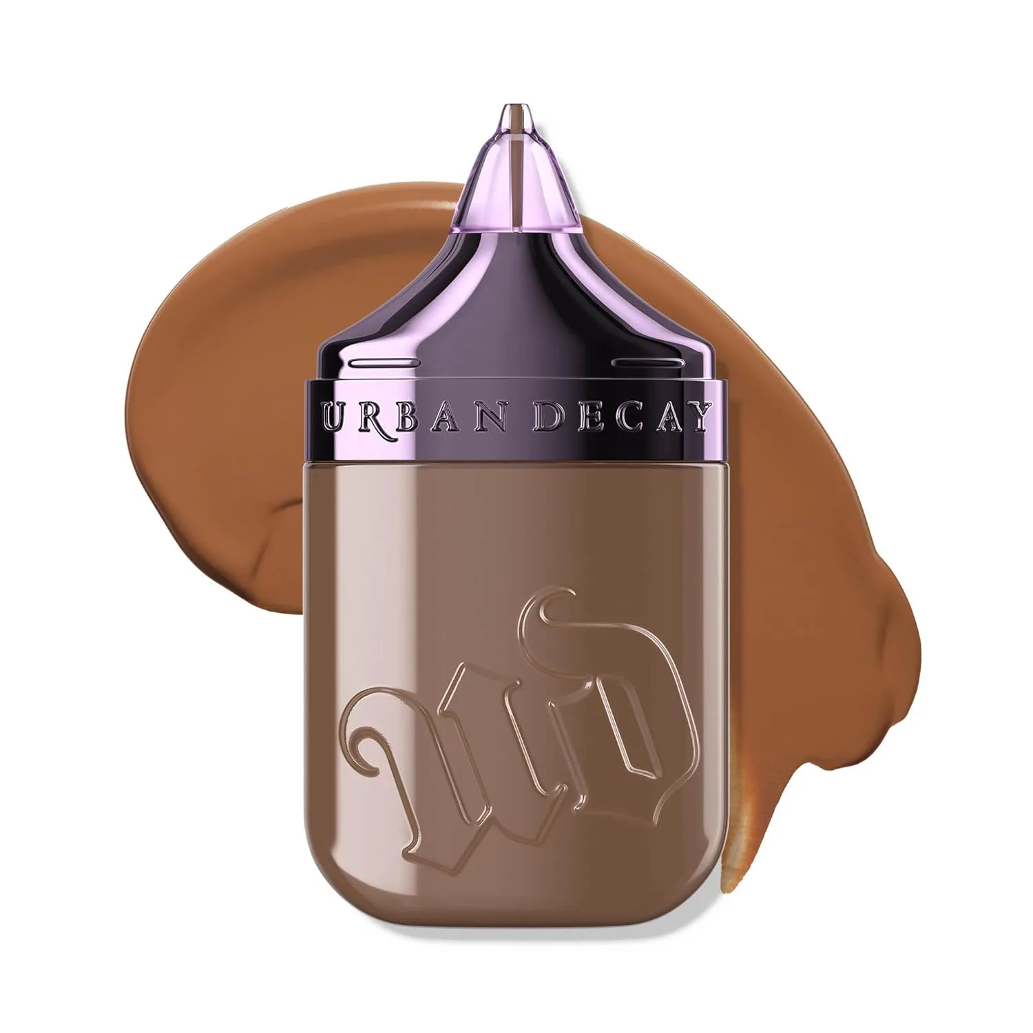 Urban Decay Face Bond Waterproof Foundation, среднее покрытие, натуральный матовый финиш, 3% ниацинамид, самозастывающая, устойчивая к переносу, водостойкая, выравнивает тон кожи - 30 мл 29,6 мл, Shade 30 (medium deep warm)