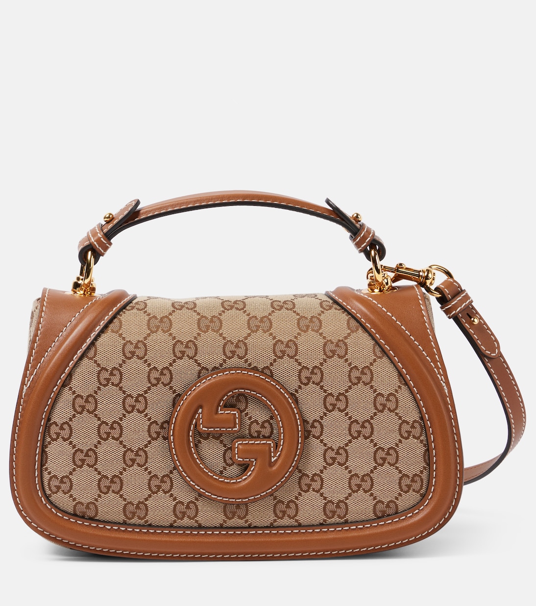 

Сумка-шоппер Blondie GG Canvas Small Gucci, Beige Ebony/Sundial