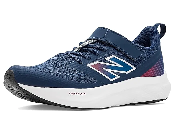 Кроссовки Fresh Foam 625 v1 Bungee Lace New Balance Kids, NB Navy/Team Red — фото 2