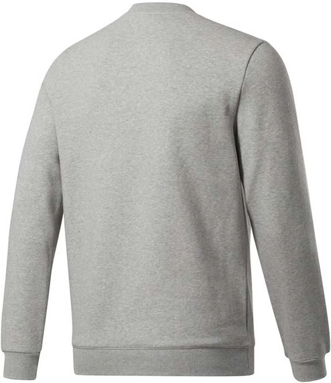 Толстовка Adidas Men's Essentials Fleece, серый/белый — фото 2