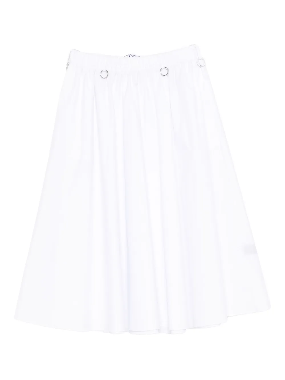 

Хлопковая юбка А-силуэта Medeea, белый