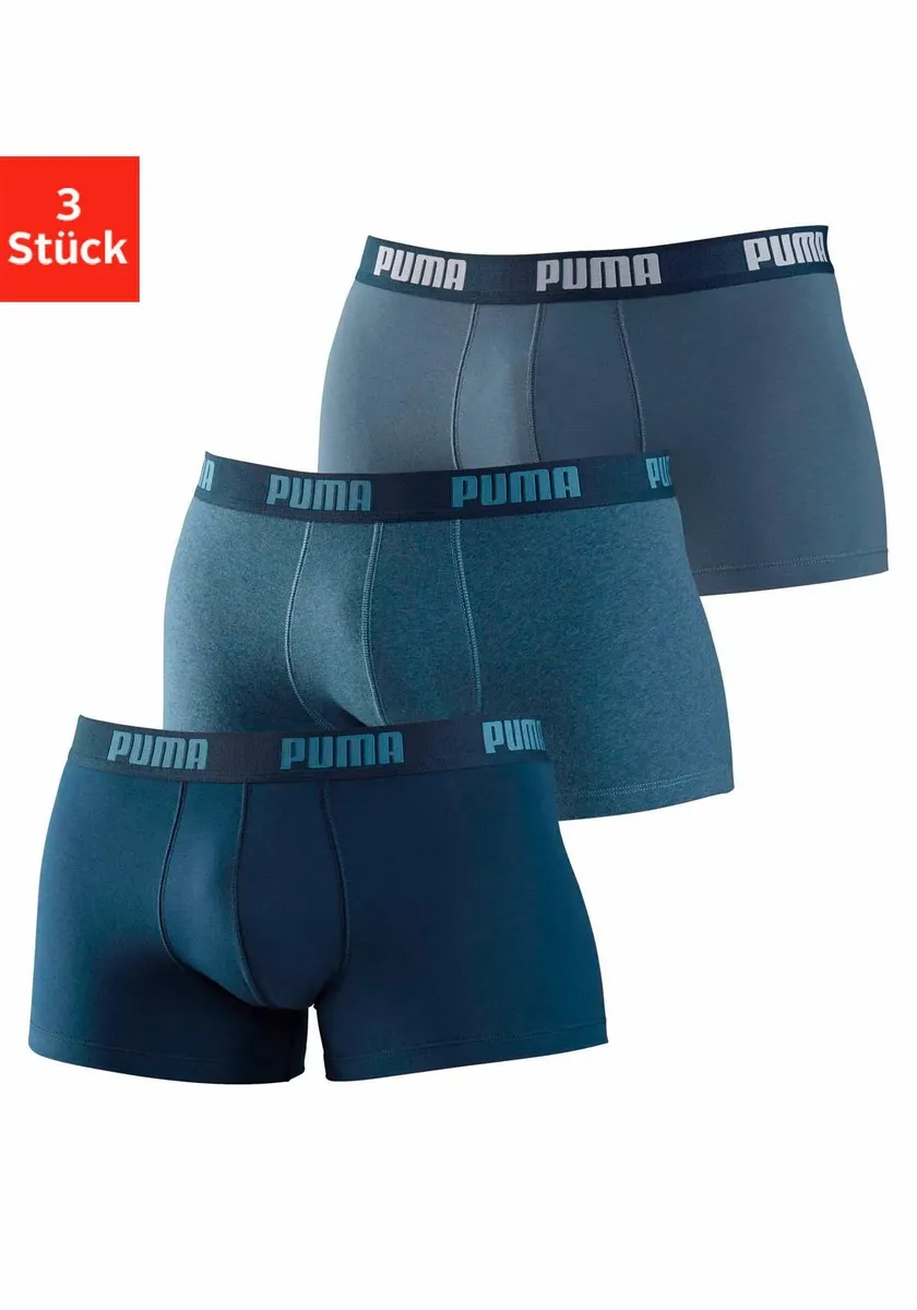 

PUMA Hipster (3 шт. в упаковке), с характерным поясом с логотипом, синий
