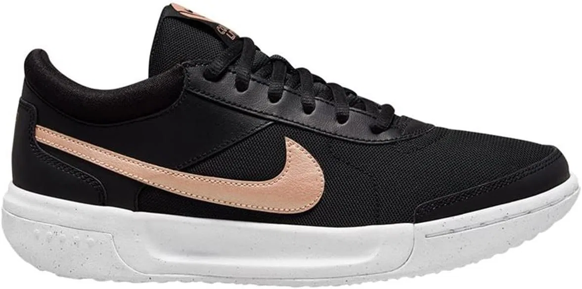 Кроссовки теннисные Nike, Black Mtlc Red Bronze White — фото 2
