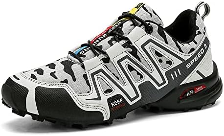 

Ботинки для походов Qacksv, Ботинки для мужчин, нескользящая спортивная обувь, широкие водные туфли с открытым носком, дышащая рабочая обувь, ботильоны, повседневная легкая обувь для походов, треккинговые ботинки для мужчин, светло-серый