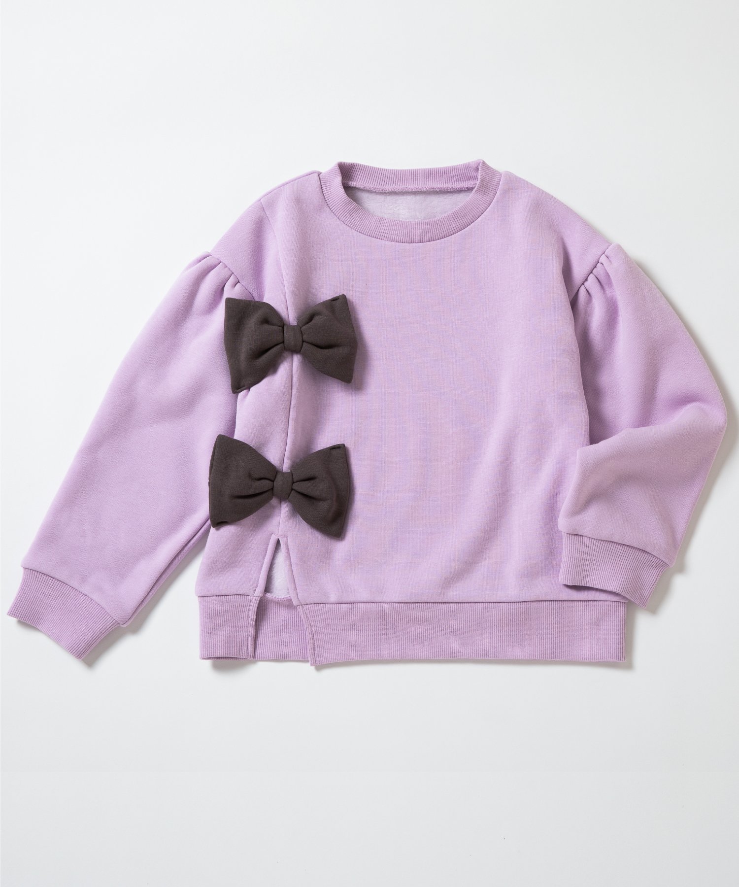 Топ на флисовой подкладке с лентой Ever Closet, Lavender — фото 3