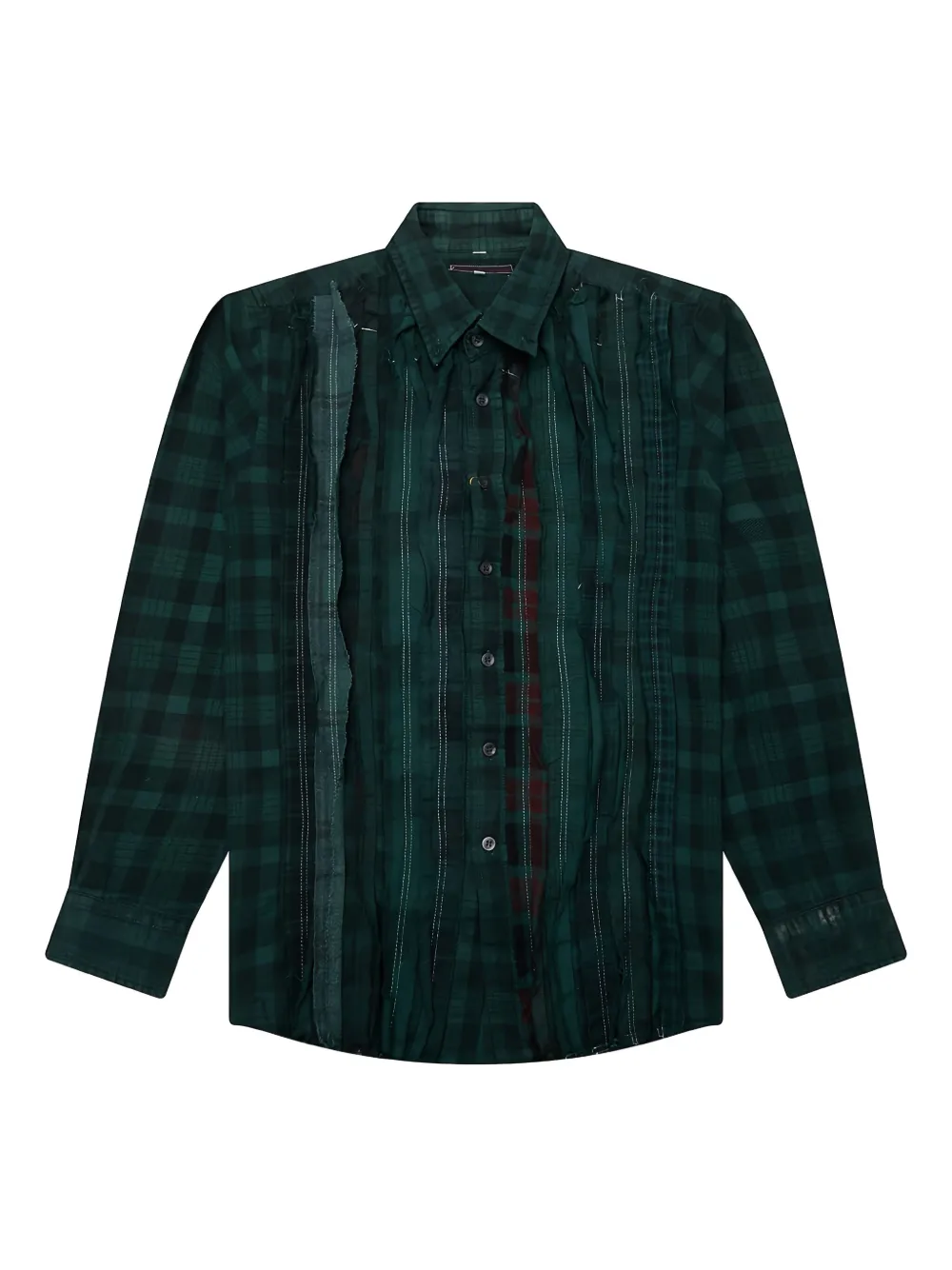 

Рубашка в клетку с лентами Needles, зеленый