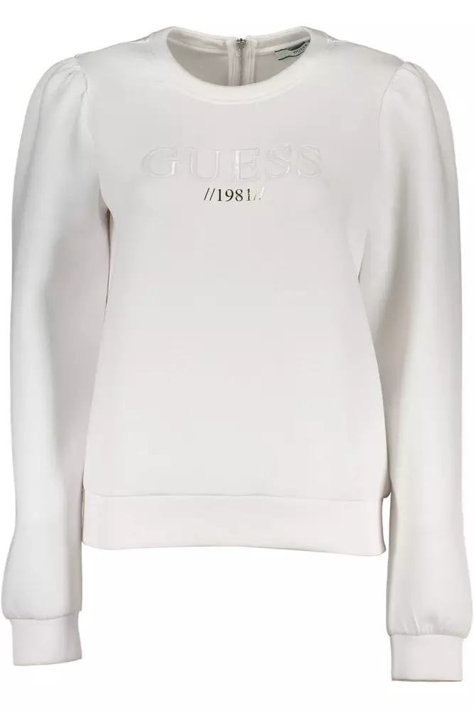 

Белый вискозный женский свитер Guess Shoes