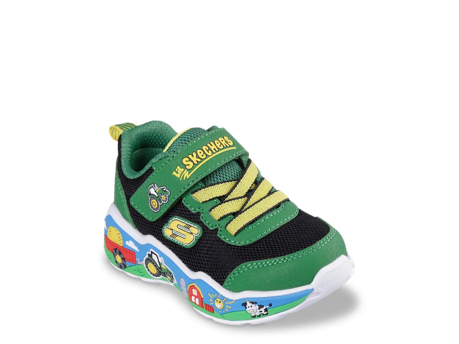 

Кроссовки Skechers x John Deere Play Scene Barn-Squad Buddies Sneaker - Kids', зеленый/мультиколор