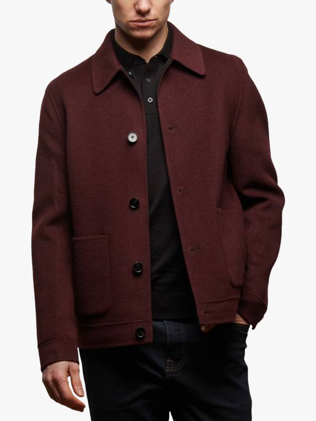 

Ирландская куртка харрингтон два в одном Guards London, Wine Black