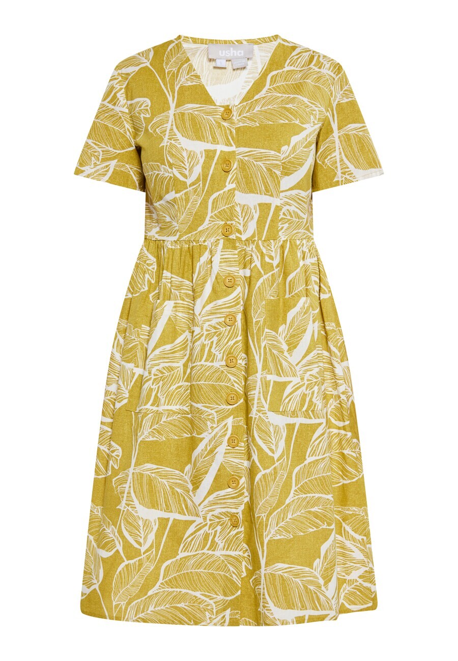 

Мини платье Usha Dress, цвет limone