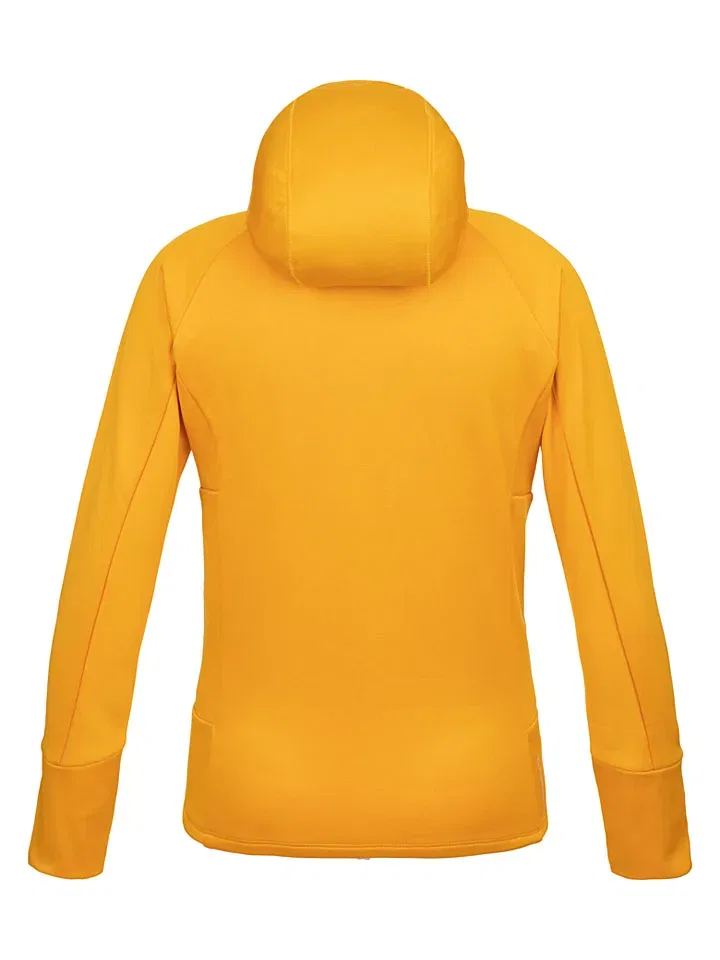 Флисовая куртка "Puez Polarlite" желтого цвета Salewa — фото 3