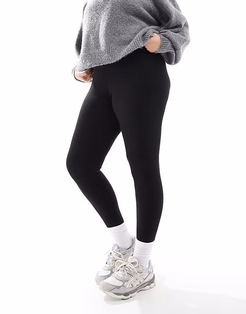 

Леггинсы ASOS DESIGN Curve черного цвета ASOS Curve