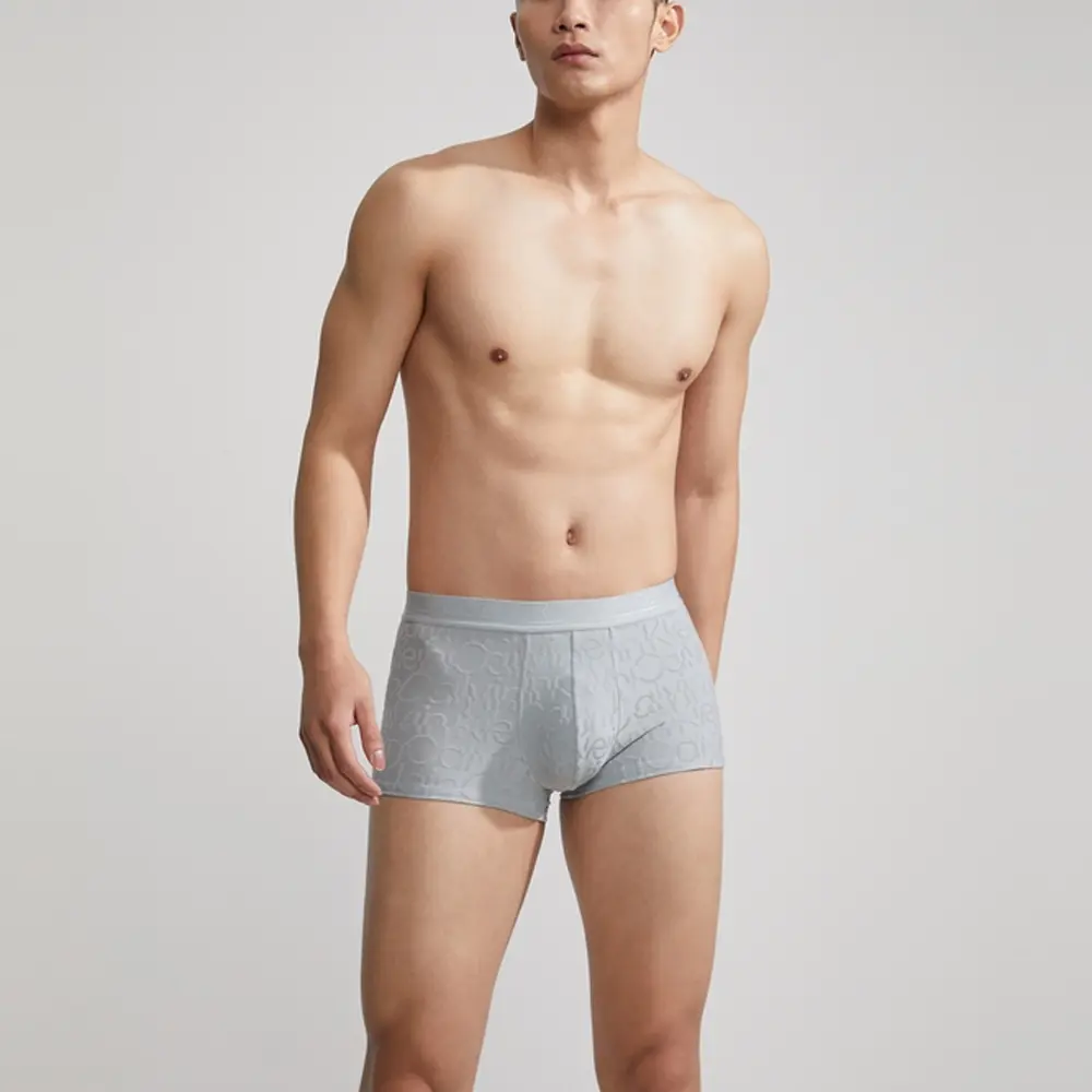 Кальсоны CK/ Square-cut Мужские 1 Упаковка Небесно-голубой Calvin Klein, 1 Упаковка (Небесно-голубой) — фото 4