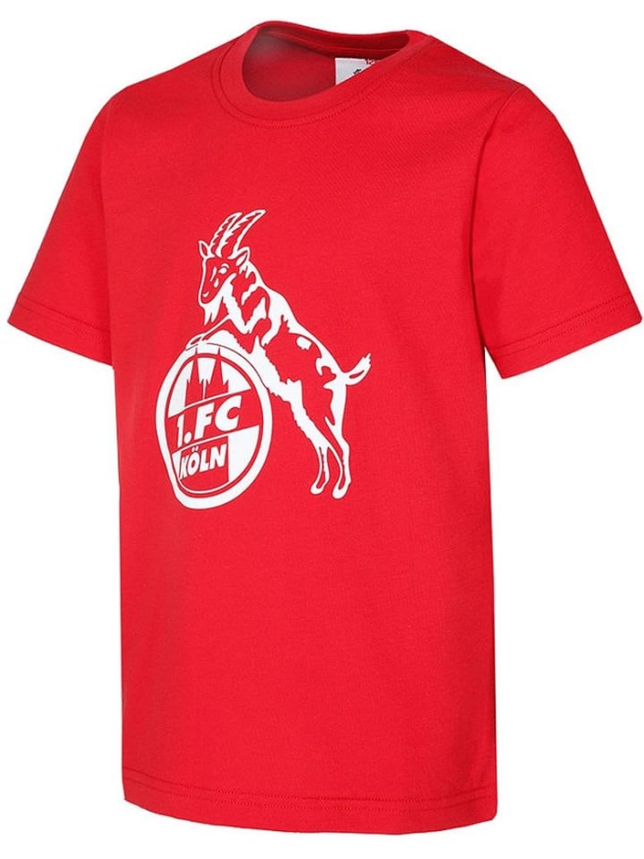 

Fußballverein 1. FC Köln Футболка "T-Shirt Basic" красного цвета, Красный, Fußballverein 1. FC Köln Футболка "T-Shirt Basic" красного цвета