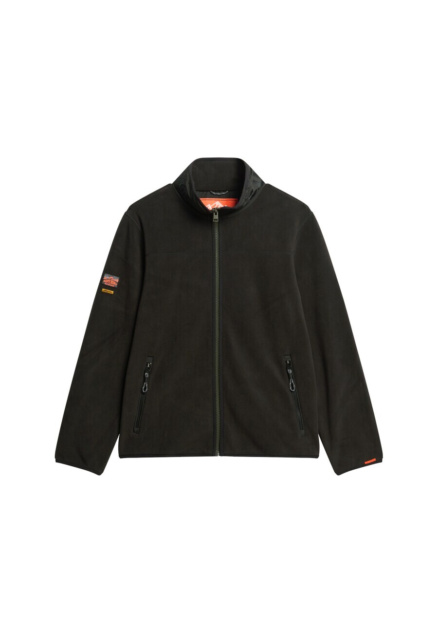 

Флисовая куртка Superdry Fleece Jacket, черный