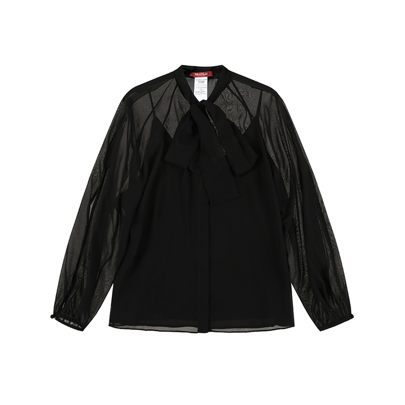 

Футболка женская черная MaxMara Studio