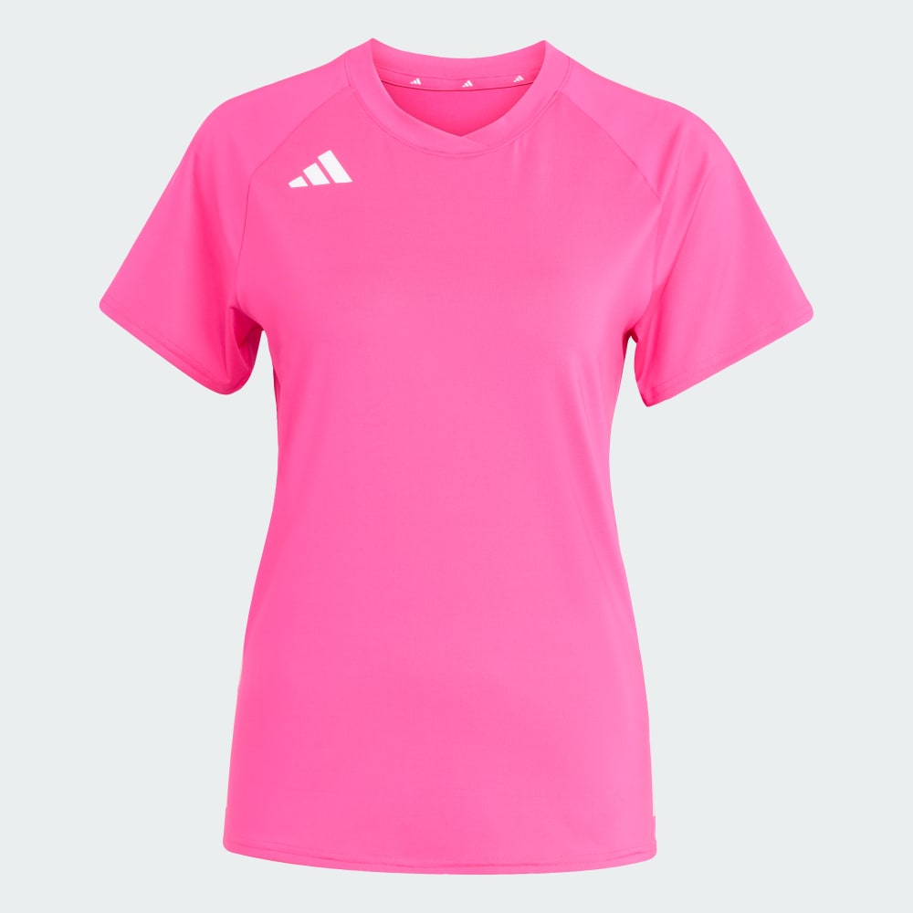 Джерси Adidas HILO Short Sleeve Volleyball Jersey, цвет Team Shock Pink 2 — фото 4