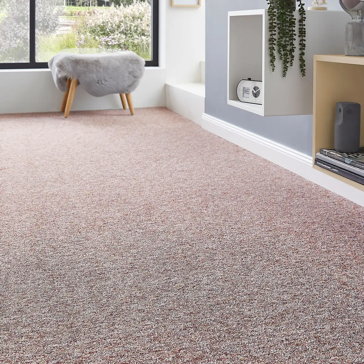 

Ковер Andiamo "Feinschlinge Gambia", прямоугольный, в крапинку, ширина 400 см или 500 см, износостойкий, легко чистится 400х200 см, цвет terrakotta