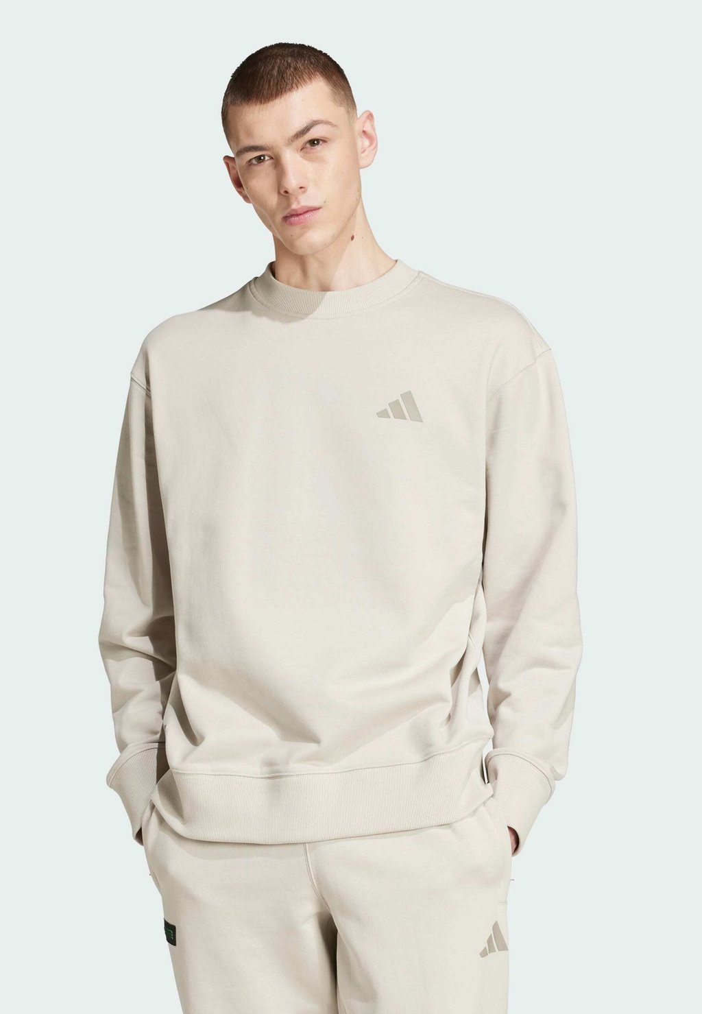 

Толстовка MERCEDES - AMG PETRONAS FORMULA ONE TEAM PREMIUM SWEAT MEN Adidas Originals, кремовый