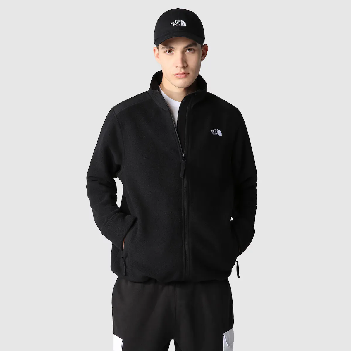 

The North Face мужская альпийская флисовая куртка Polartec Fleece 200, чёрный