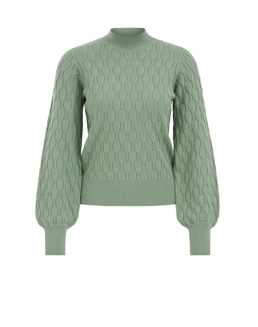 

Свитер WE Fashion, пастельно-зеленый