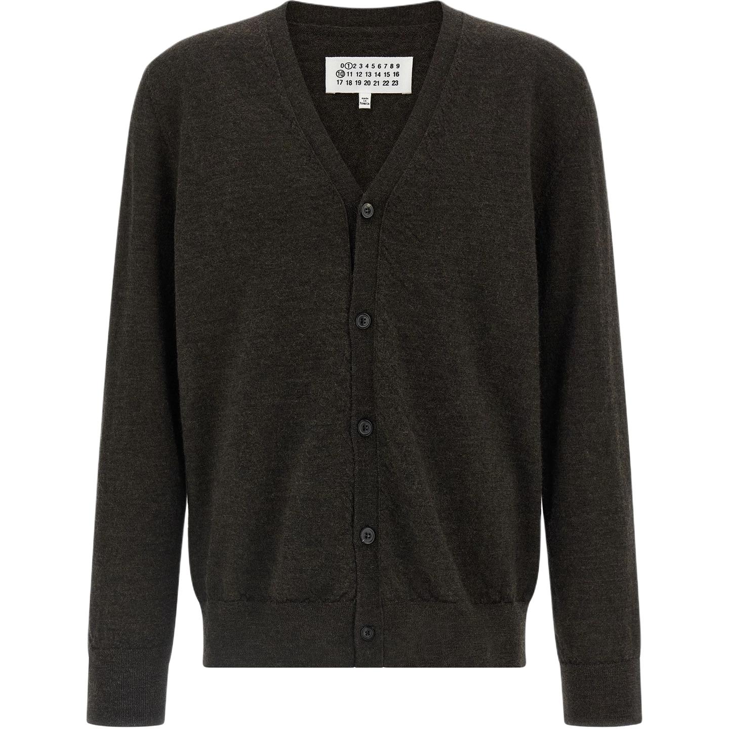 

Кардиган на пуговицах Maison Margiela, коричневый