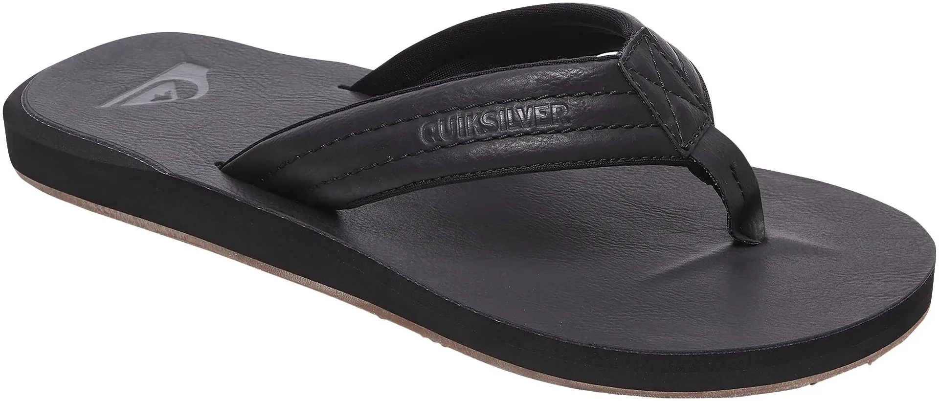 

Шлепанцы Quiksilver "CARVER NUBUCK", черный