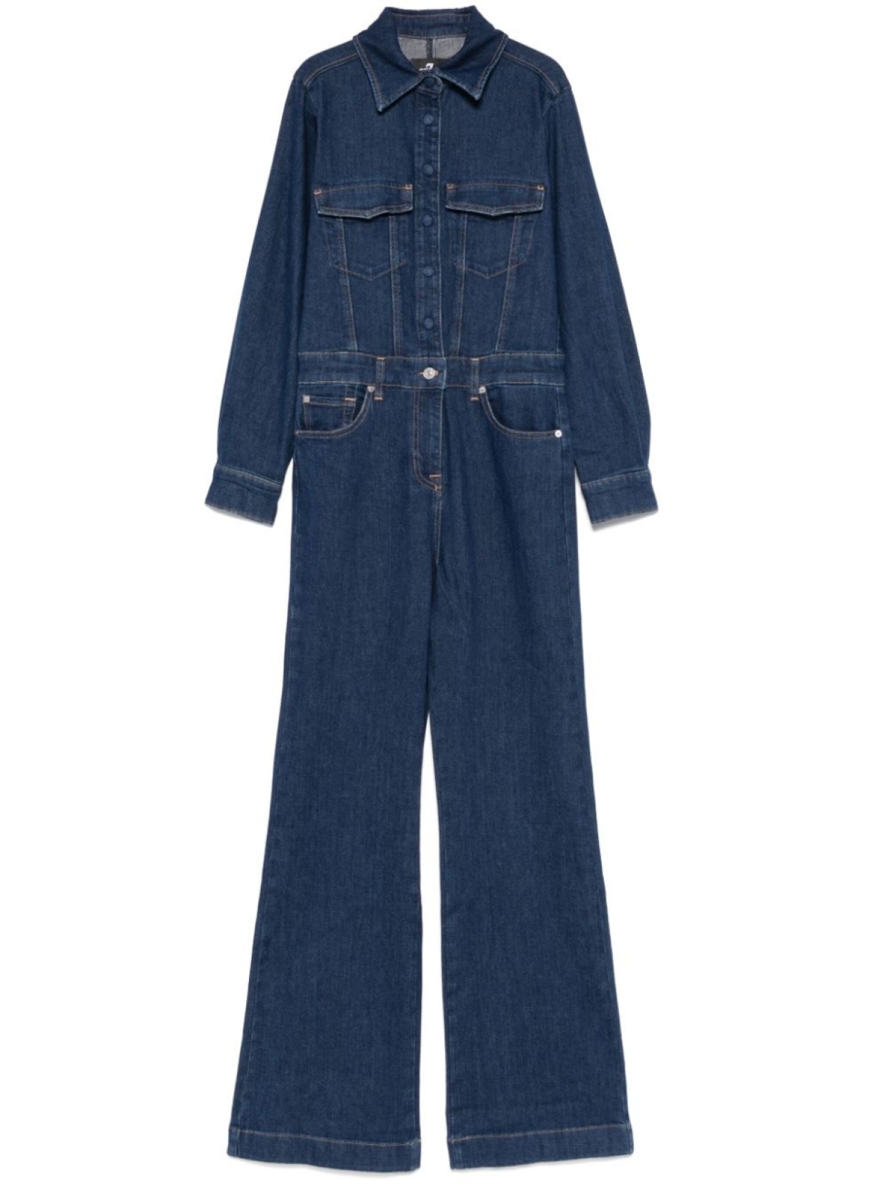 

7 For All Mankind комбинезон Luxe, синий