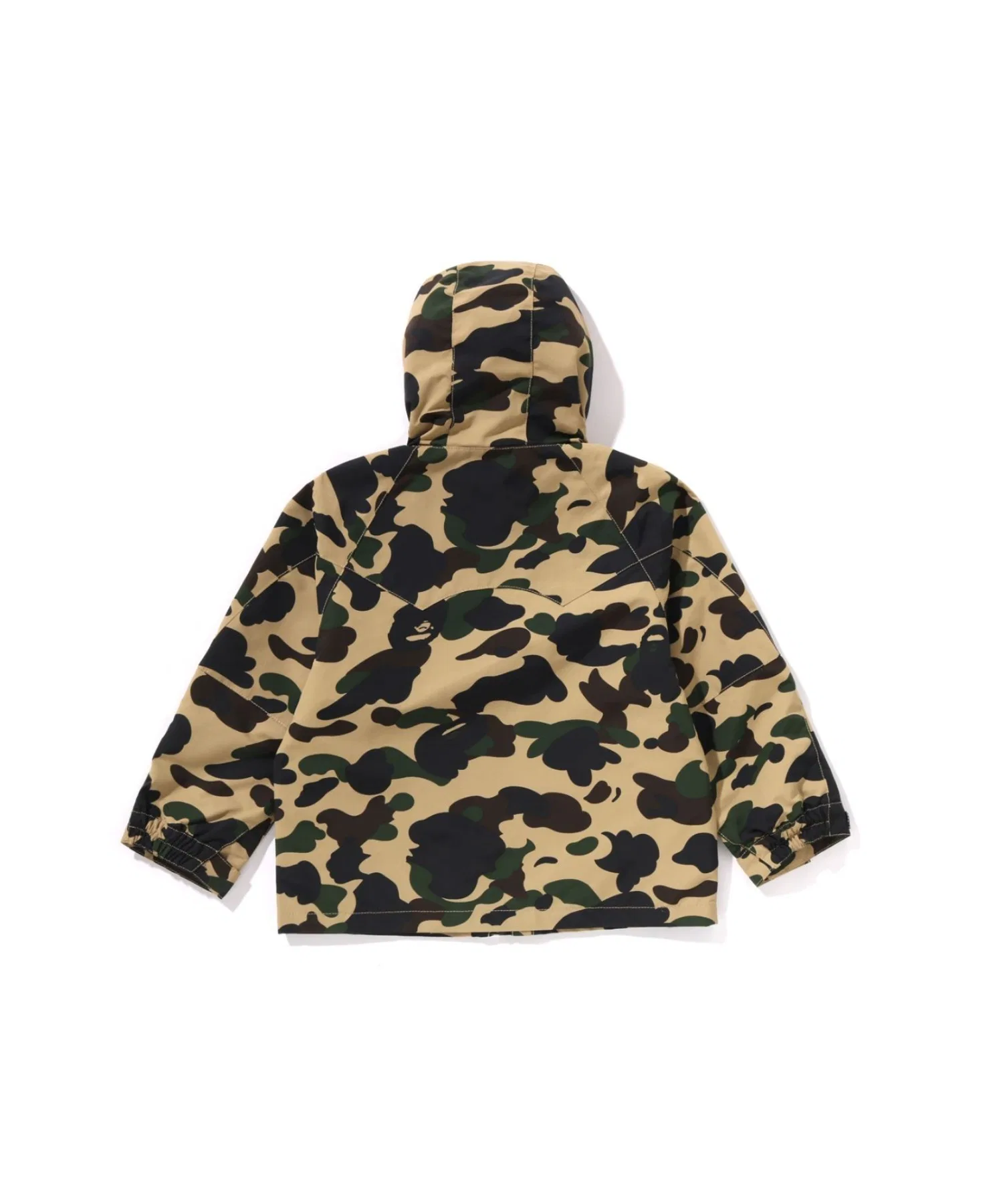 Сноубордическая куртка 1ST CAMO SHORT A BATHING APE, жёлтая — фото 3