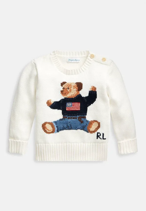Хлопковый свитер polo bear 02y, унисекс. Polo Ralph Lauren, Nevis