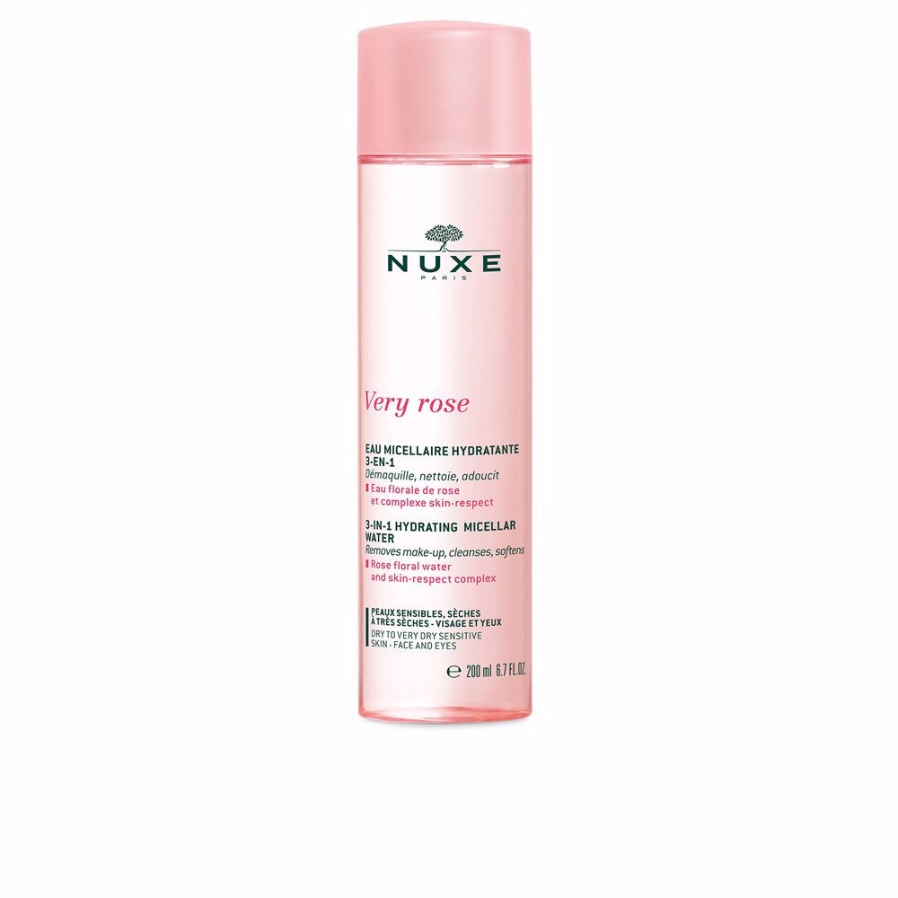 

Мицеллярная вода Very rose agua micelar calmante 3 en 1 - pieles secas a muy secas Nuxe, 200 мл