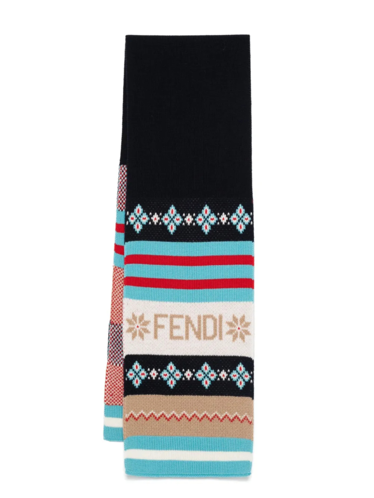 

Fendi Kids шарф Junior, синий