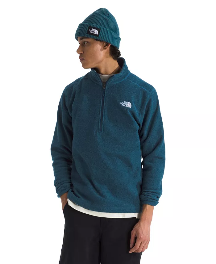 

Мужская текстурированная куртка Rock Quarter Zip с капюшоном The North Face, синий
