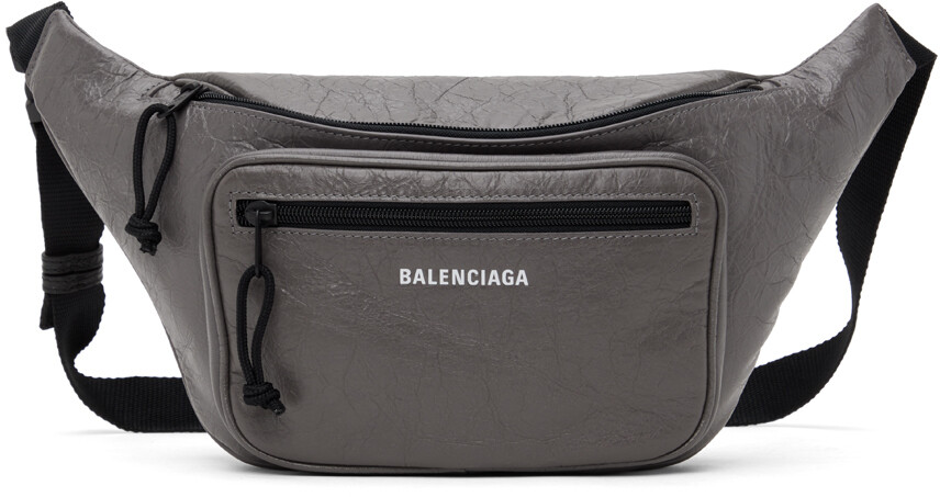 

Серая поясная сумка Explorer Balenciaga