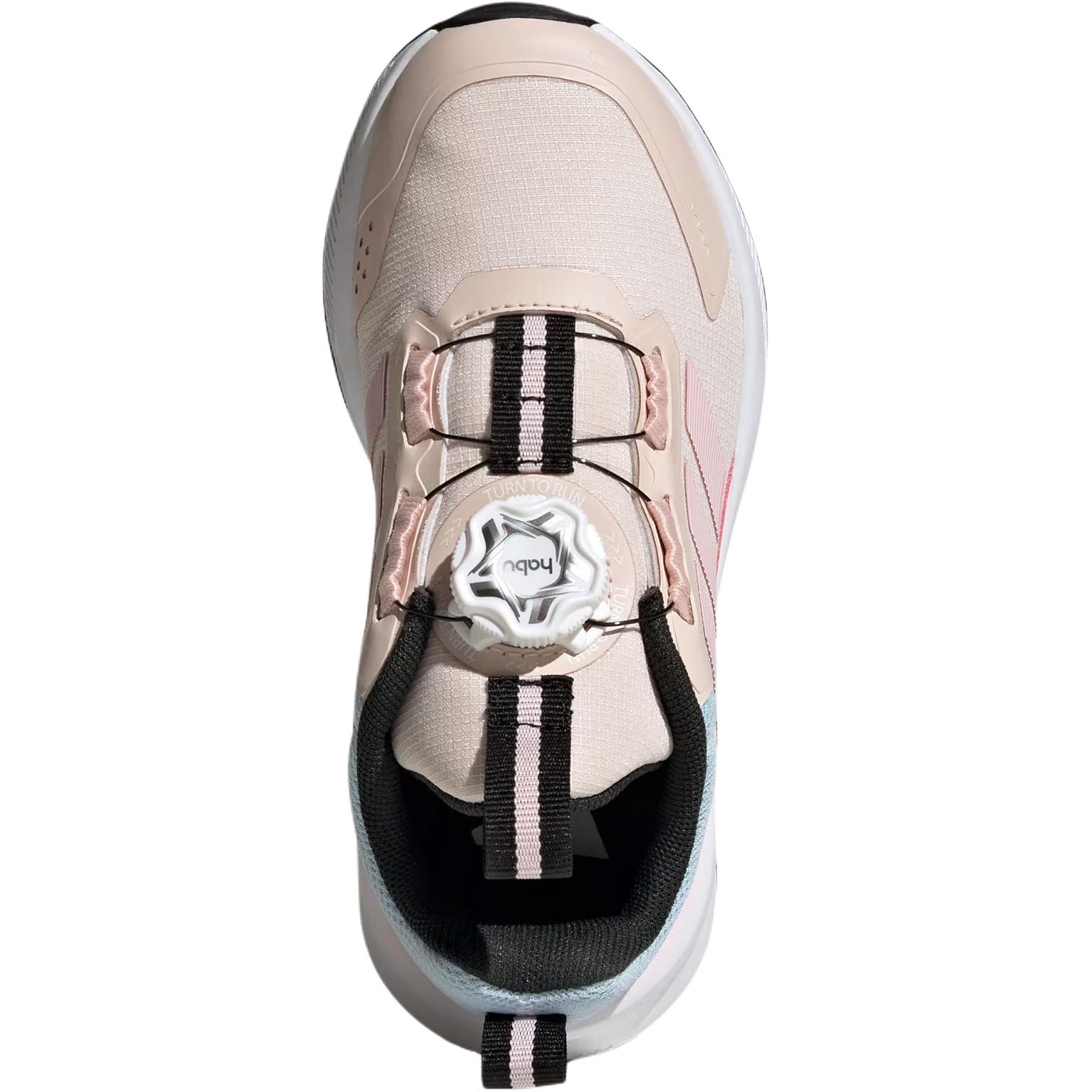 Adidas FORTARUN 4.0 низкие детские беговые кроссовки pink — фото 4
