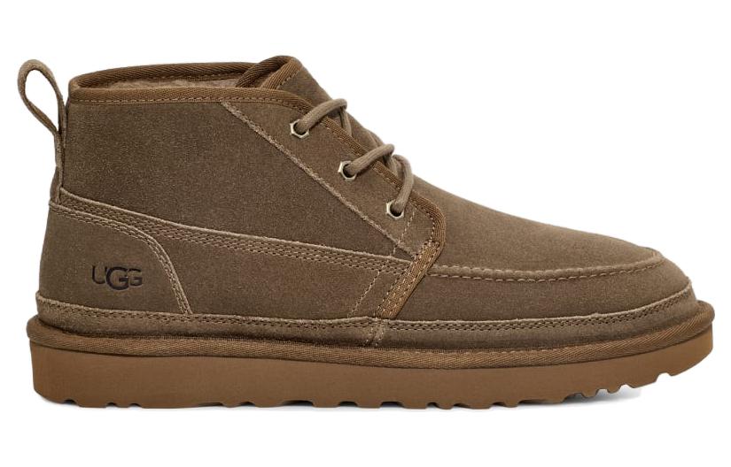 Мужские ботинки UGG Neumel Moc Boot замшевые утепленные, коричневый — фото 3