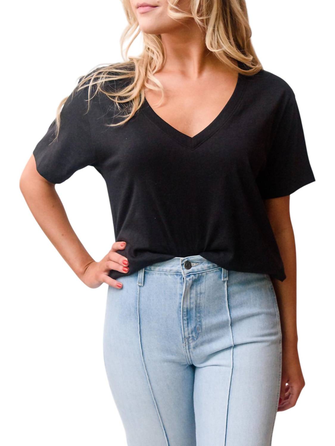 

Футболка Nina Vintage черного цвета Nation LTD