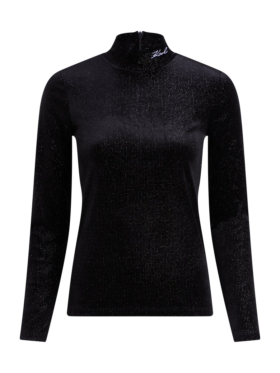 

Лонгслив Karl Lagerfeld, Black